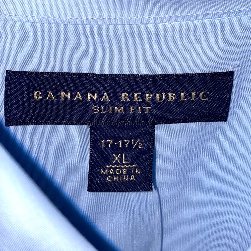 Banana Republic Slim-Fit Men’s Shirt New - Picture 4 of 5